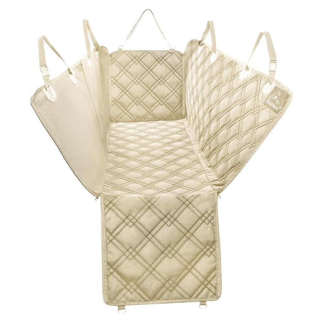 Funda de Asiento para Perros Meadowlark XL Impermeable Beige