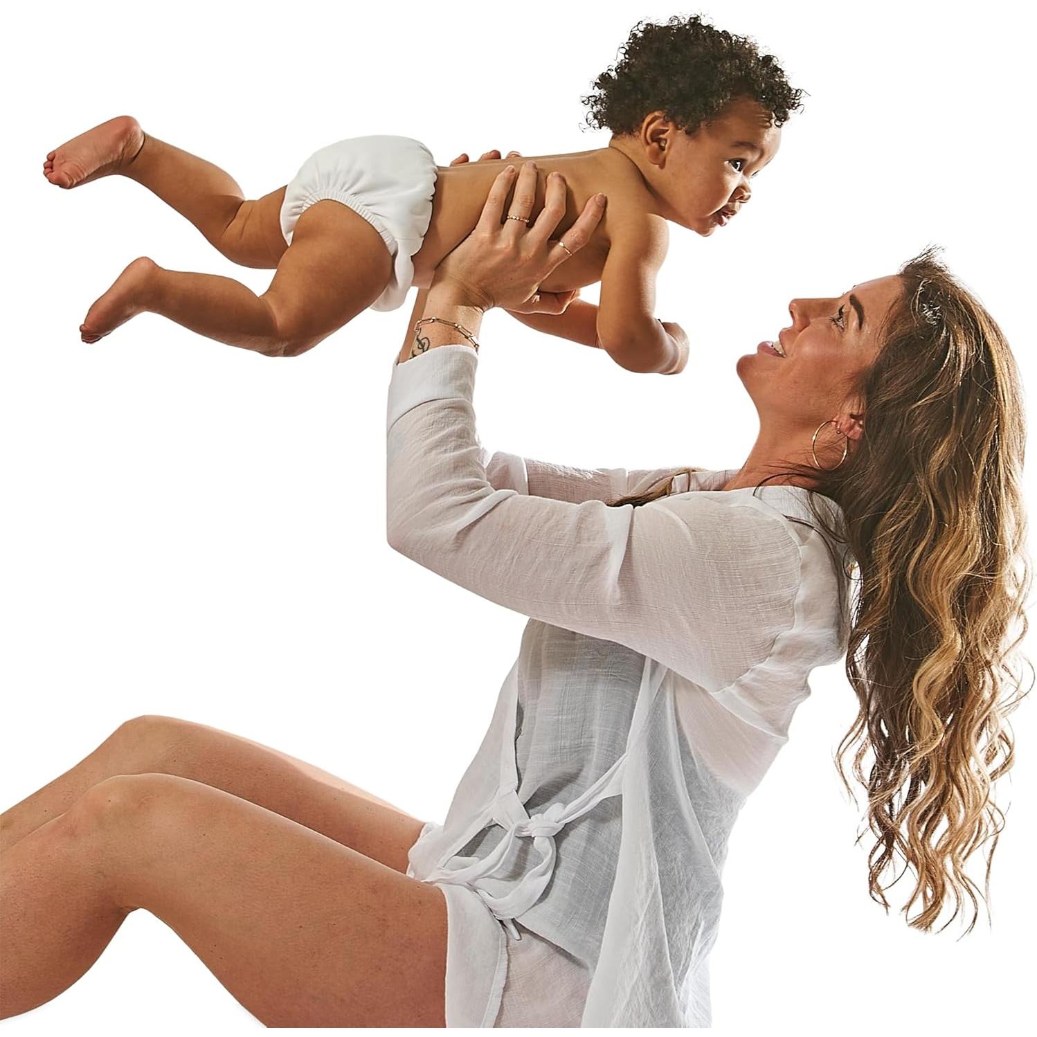 Pañal de Natación Reutilizable Eco Pull-Up Green Sprouts 3T