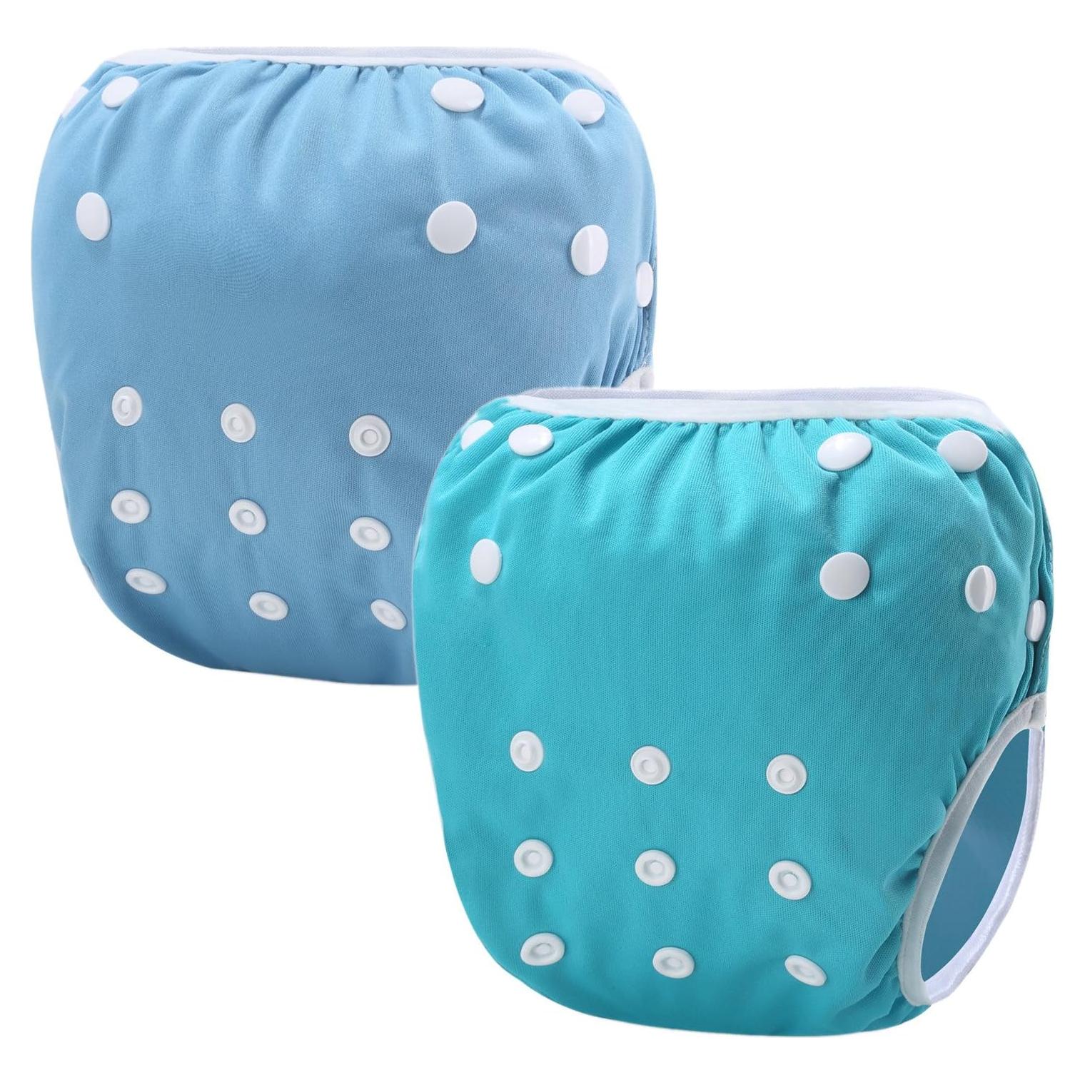 Paquete de 2 Pañales de Natación Reutilizables Storeofbaby 3.6-16.3 kg