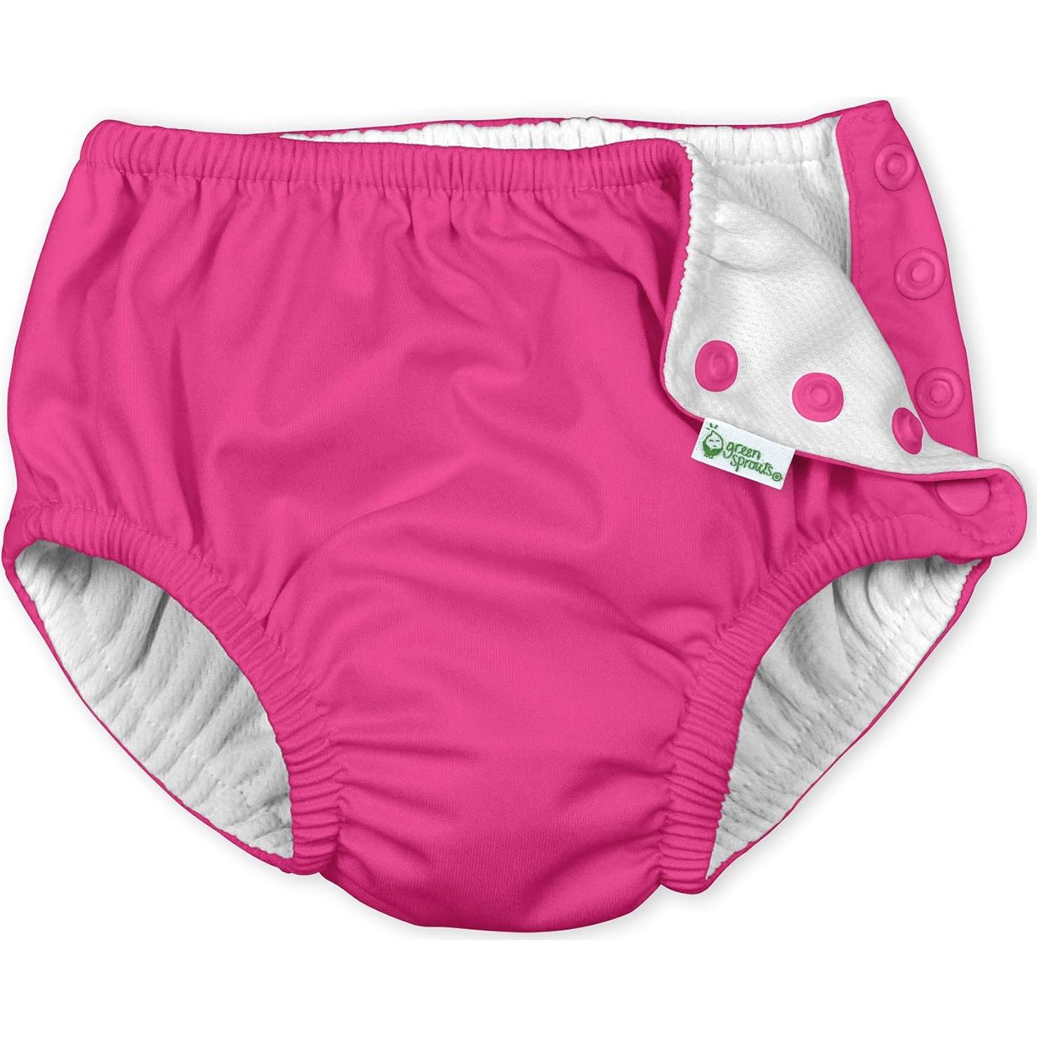 Pañal de Baño Reutilizable i play Rosa Fucsia 12 meses