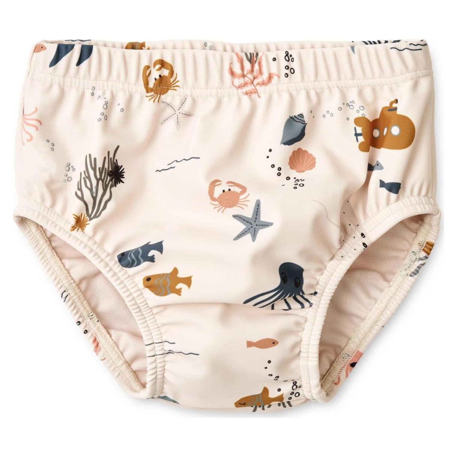 Pañal de natación reutilizable HOMILLE 12-18M Vida Marina