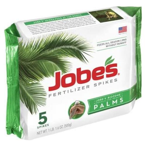 Espigas de Fertilizante Jobe's 10-5-10 para Palmeras - Paquete de 6