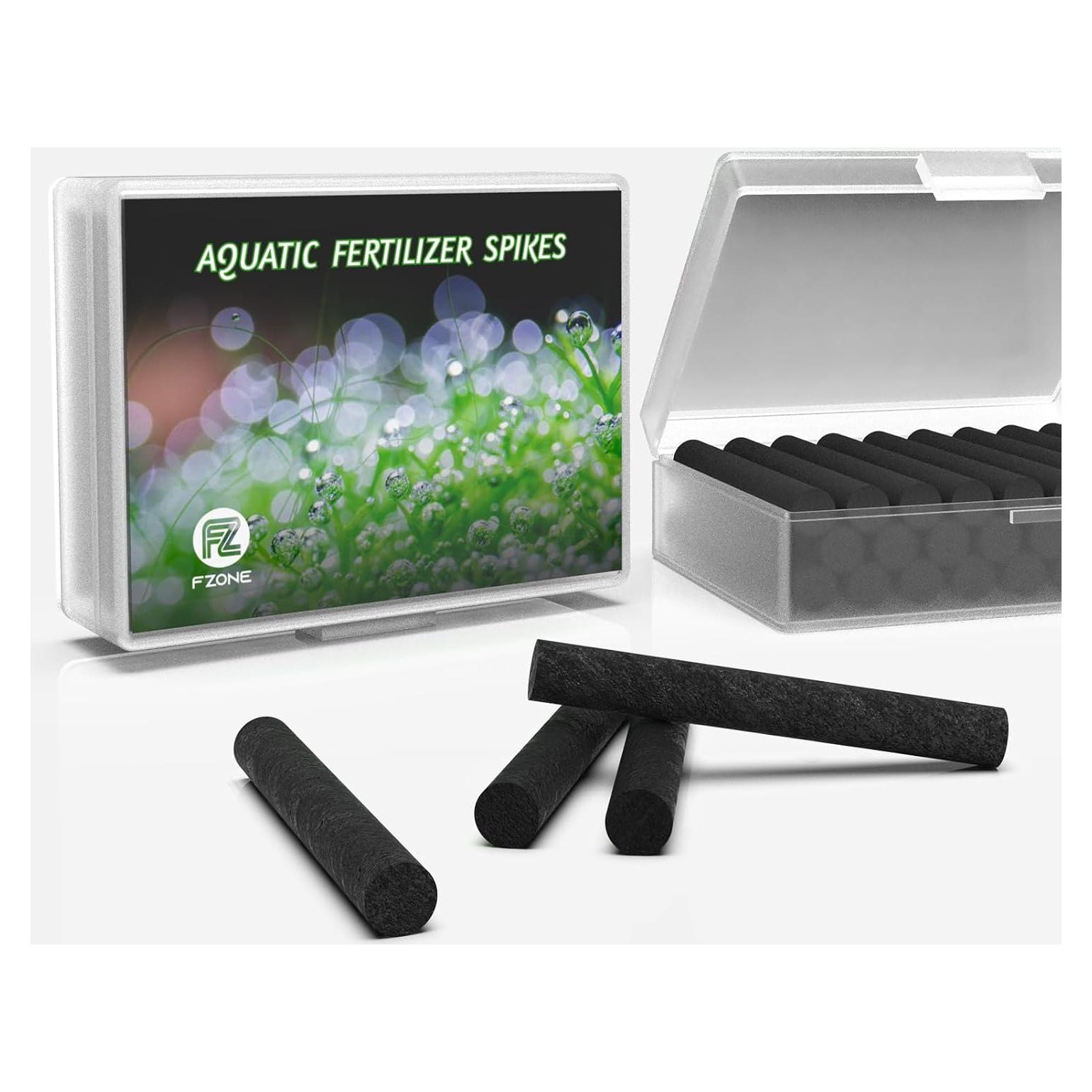 FZONE Fertilizante Acuático Verde 25 Picos NPK Alta Concentración