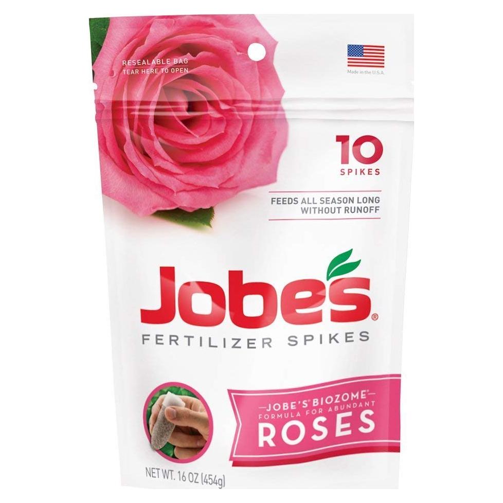 Fertilizante para Rosales Jobe's 4102 - 10 Piezas, 450 g