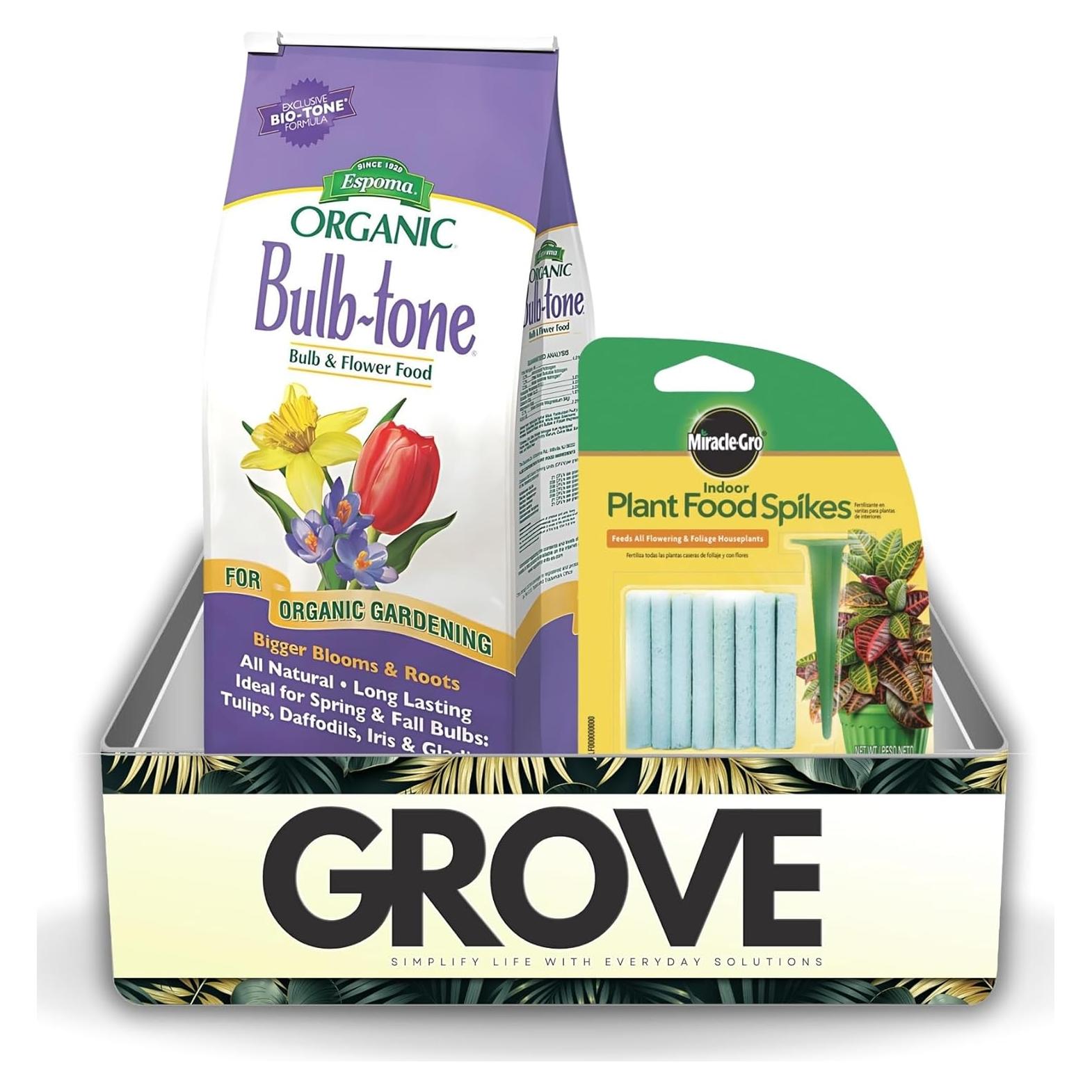 Fertilizante Orgánico para Bulbos GROVE 1.81 kg - Nutrientes Premium