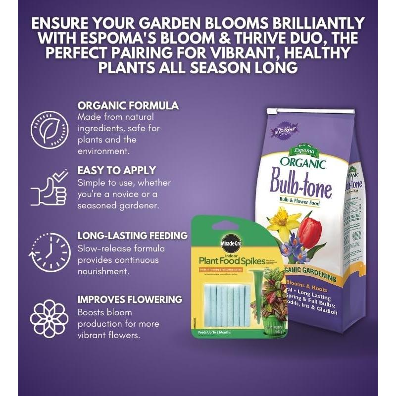 Fertilizante Orgánico para Bulbos GROVE 1.81 kg - Nutrientes Premium