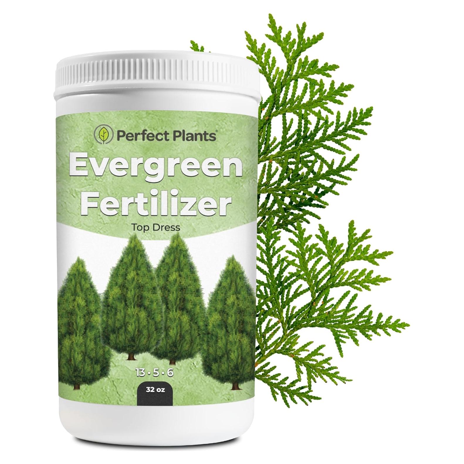 Fertilizante Granular Evergreen Perfect Plants 32oz para Árboles