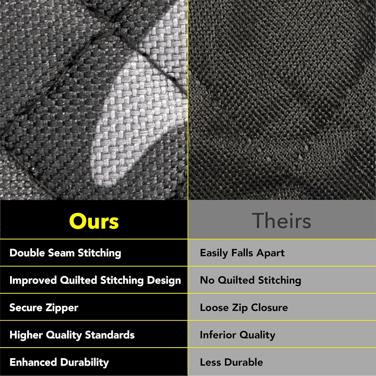 Cubierta de Asiento para Perros Meadowlark XL Impermeable Camo Gris