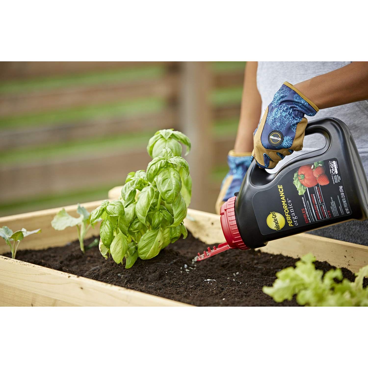 Alimento para Plantas Miracle-Gro Edibles 1.13 kg Orgánico