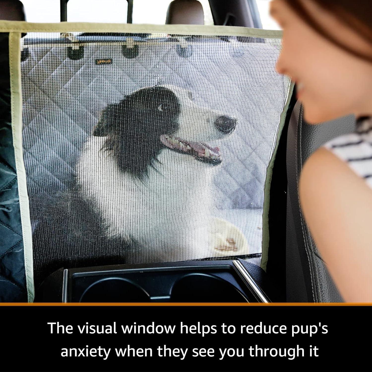 Funda de Asiento para Camiones iBuddy Hamaca para Perros Gris