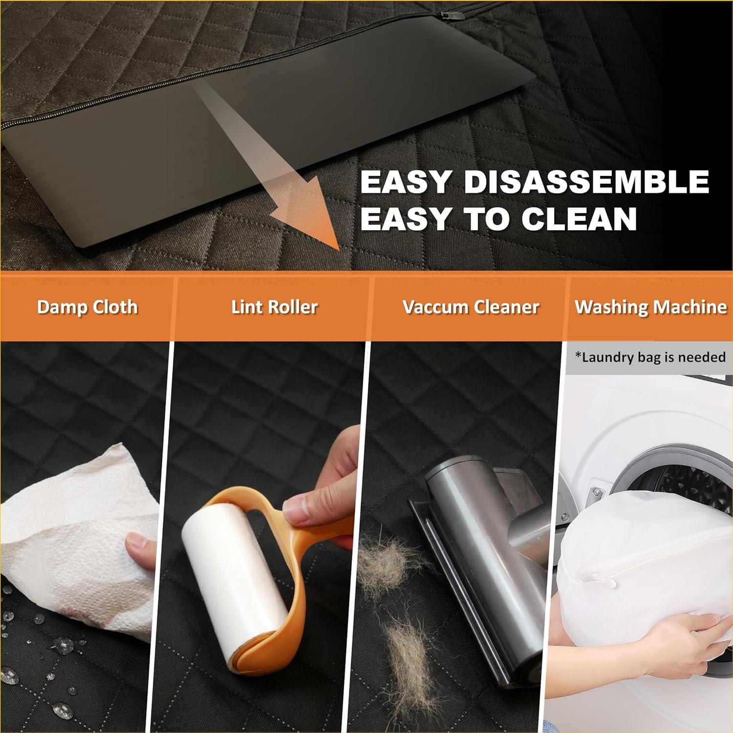 Asiento de Coche para Perros ManaMax DCS-L 70x57cm Negro