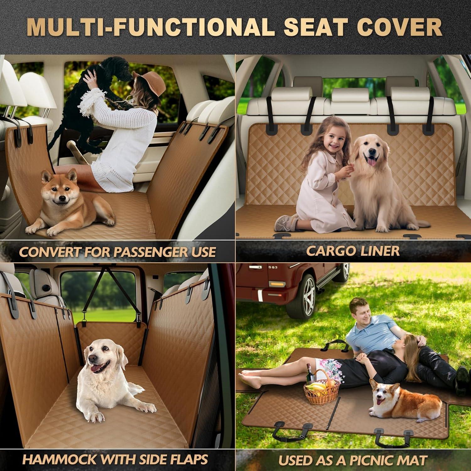 Funda de Asiento para Perros K KNODEL Impermeable 137x147 cm