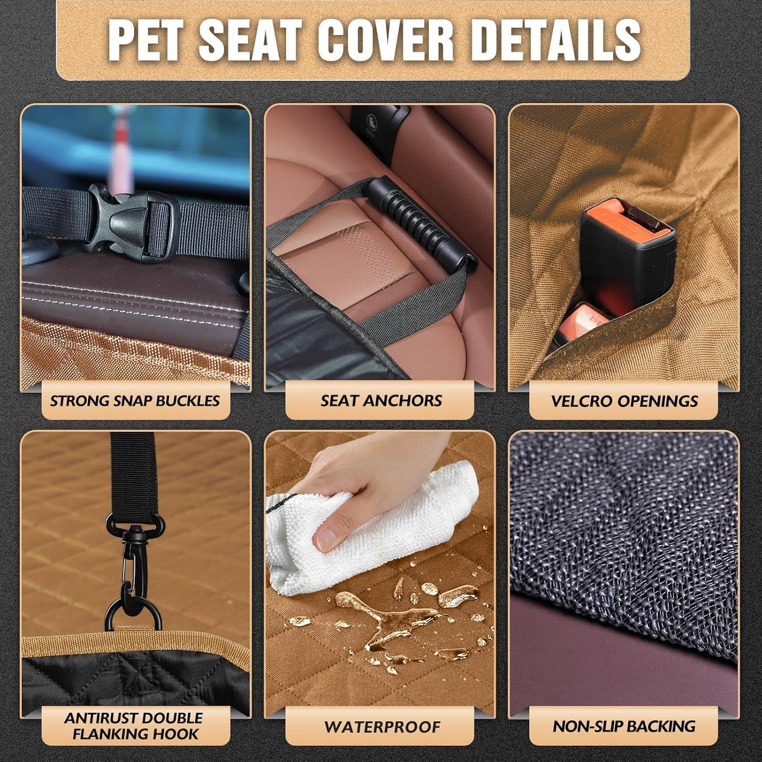 Funda de Asiento para Perros K KNODEL Impermeable 137x147 cm