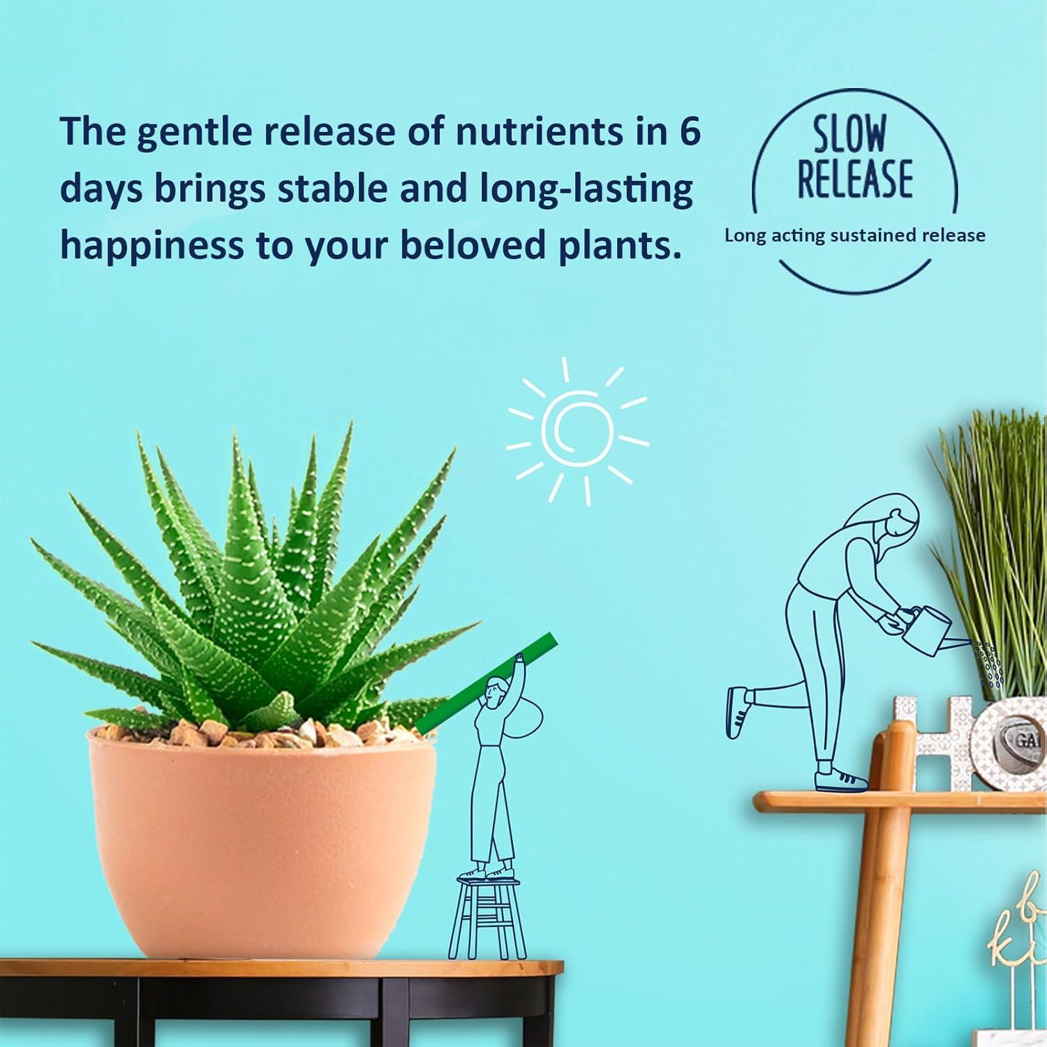 Barras de Fertilizante para Plantas FINLALO - 18 Piezas Nutrientes