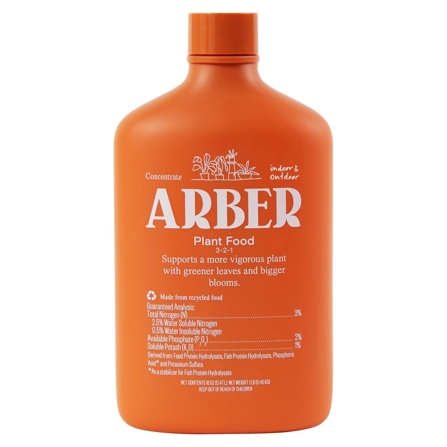 Fertilizante Líquido Orgánico Arber 500ml - Crecimiento y Protección
