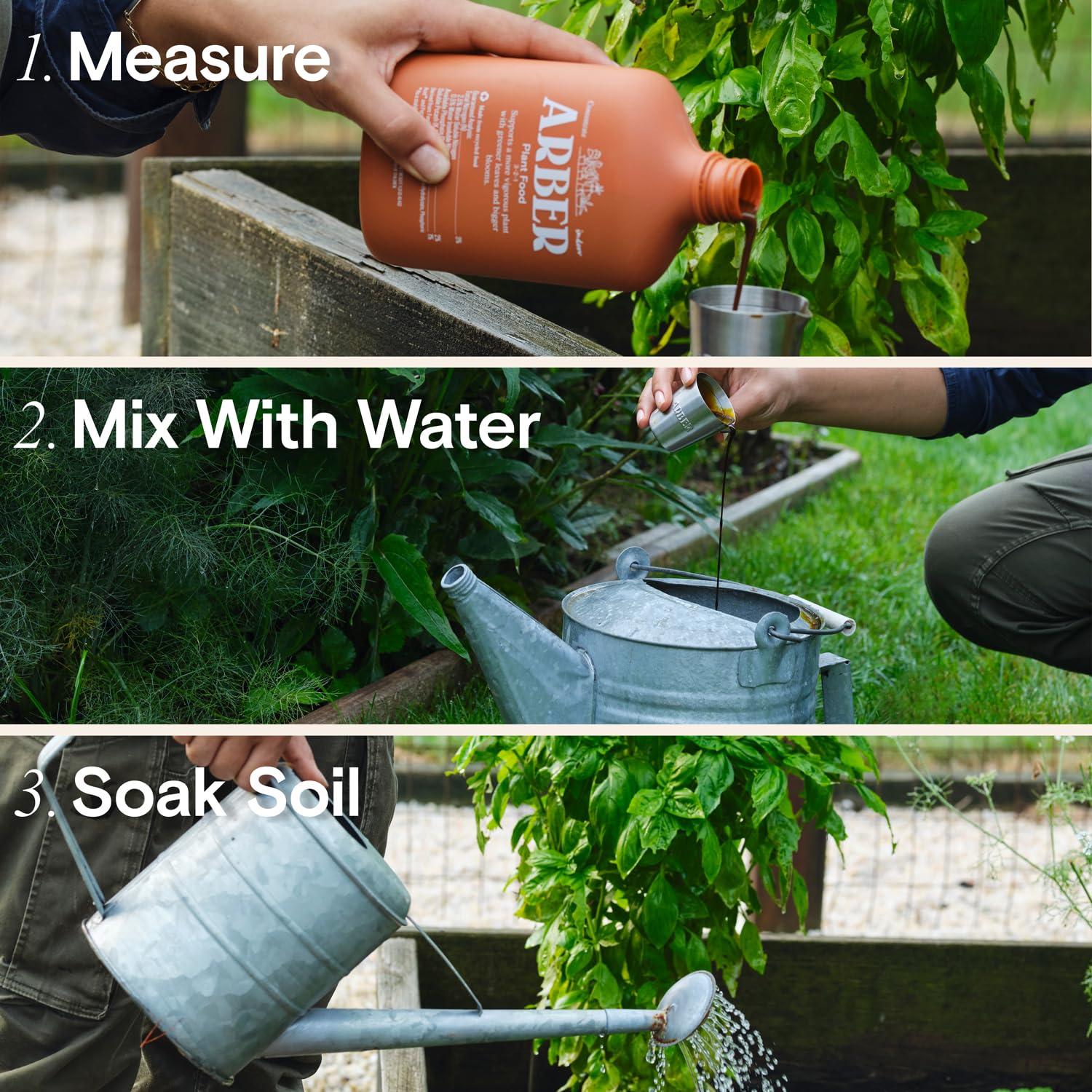 Fertilizante Líquido Orgánico Arber 500ml - Crecimiento y Protección