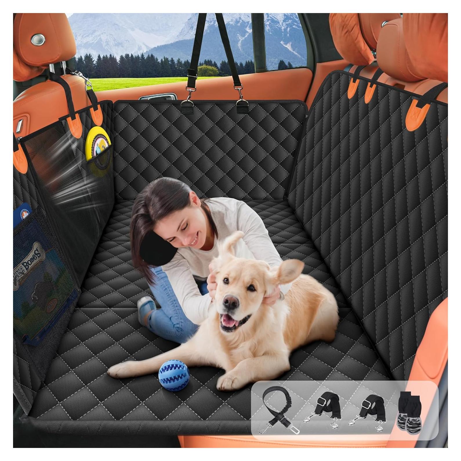 Extensor de Asiento Trasero para Perros PuppyuWill XL Impermeable