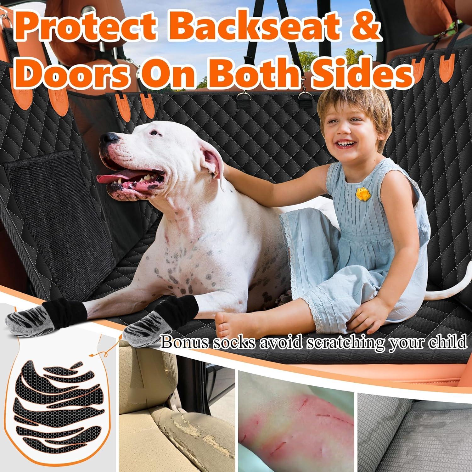 Extensor de Asiento Trasero para Perros PuppyuWill XL Impermeable