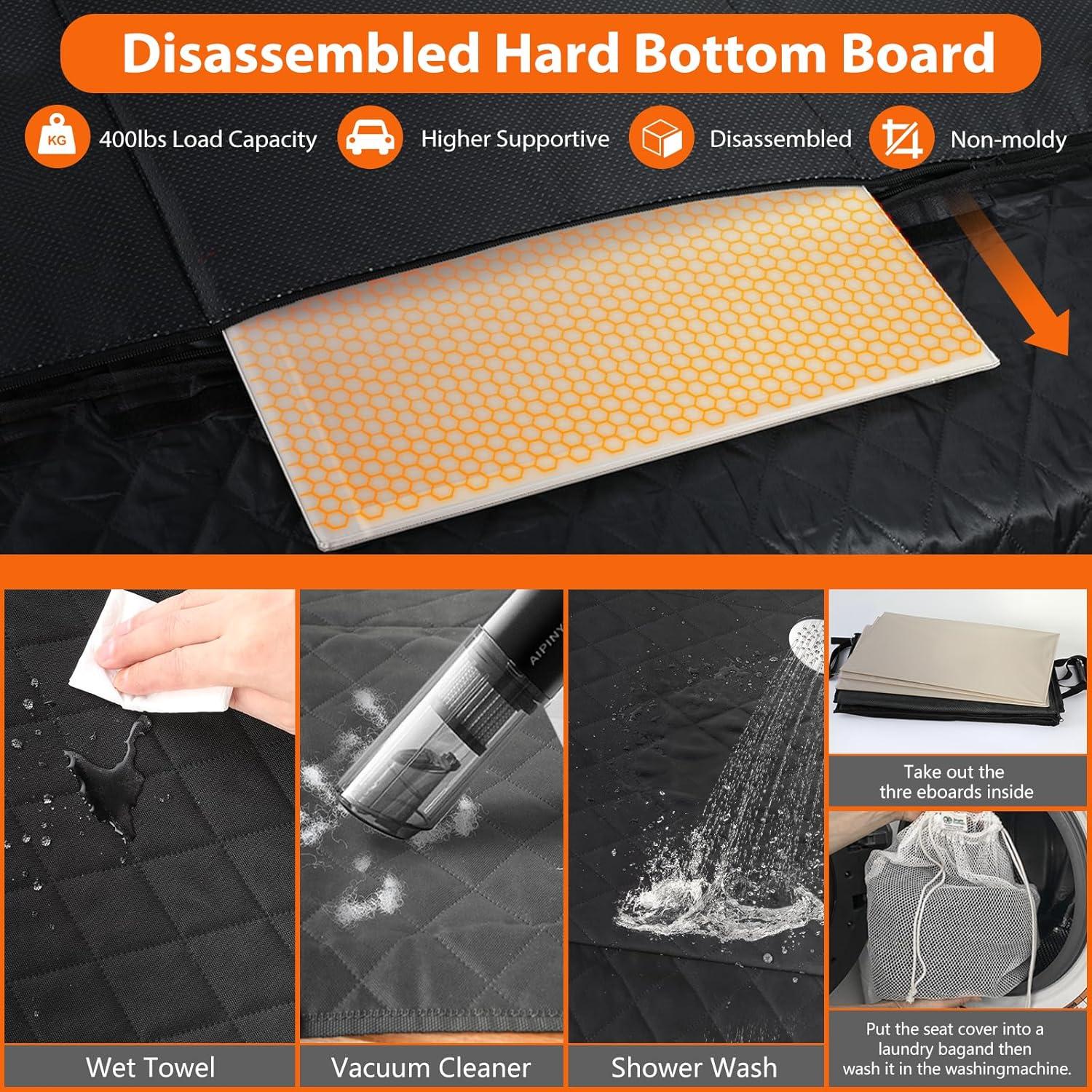 Extensor de Asiento Trasero para Perros Elufa 132x62cm Impermeable