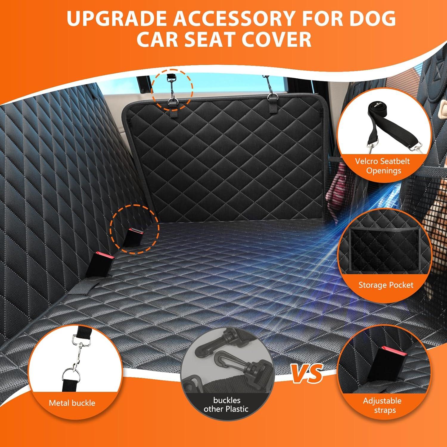 Extensor de Asiento Trasero para Perros Elufa 132x62cm Impermeable