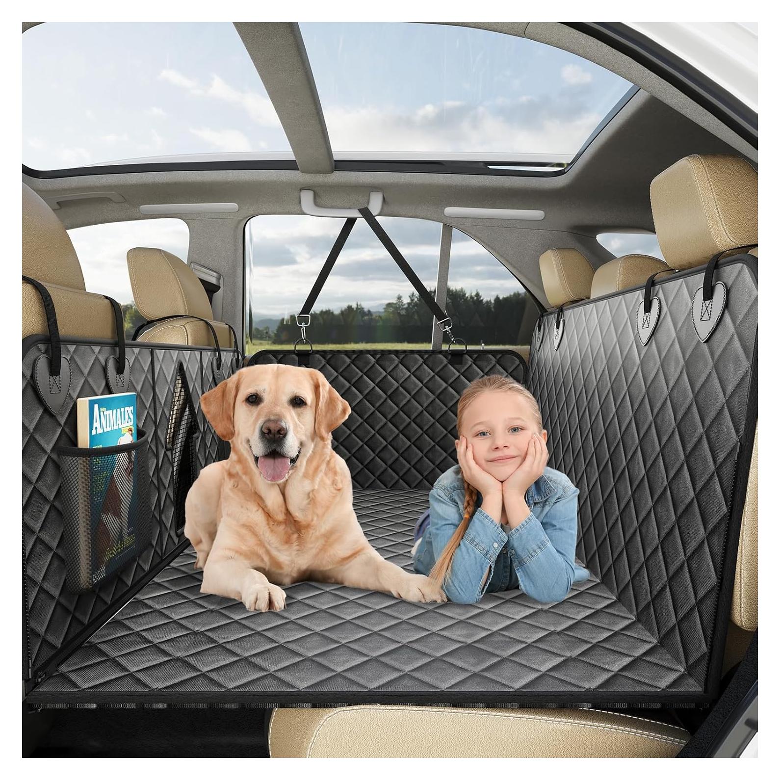 Funda de Asiento para Perros CarChic - Extensor Antideslizante 132x64cm