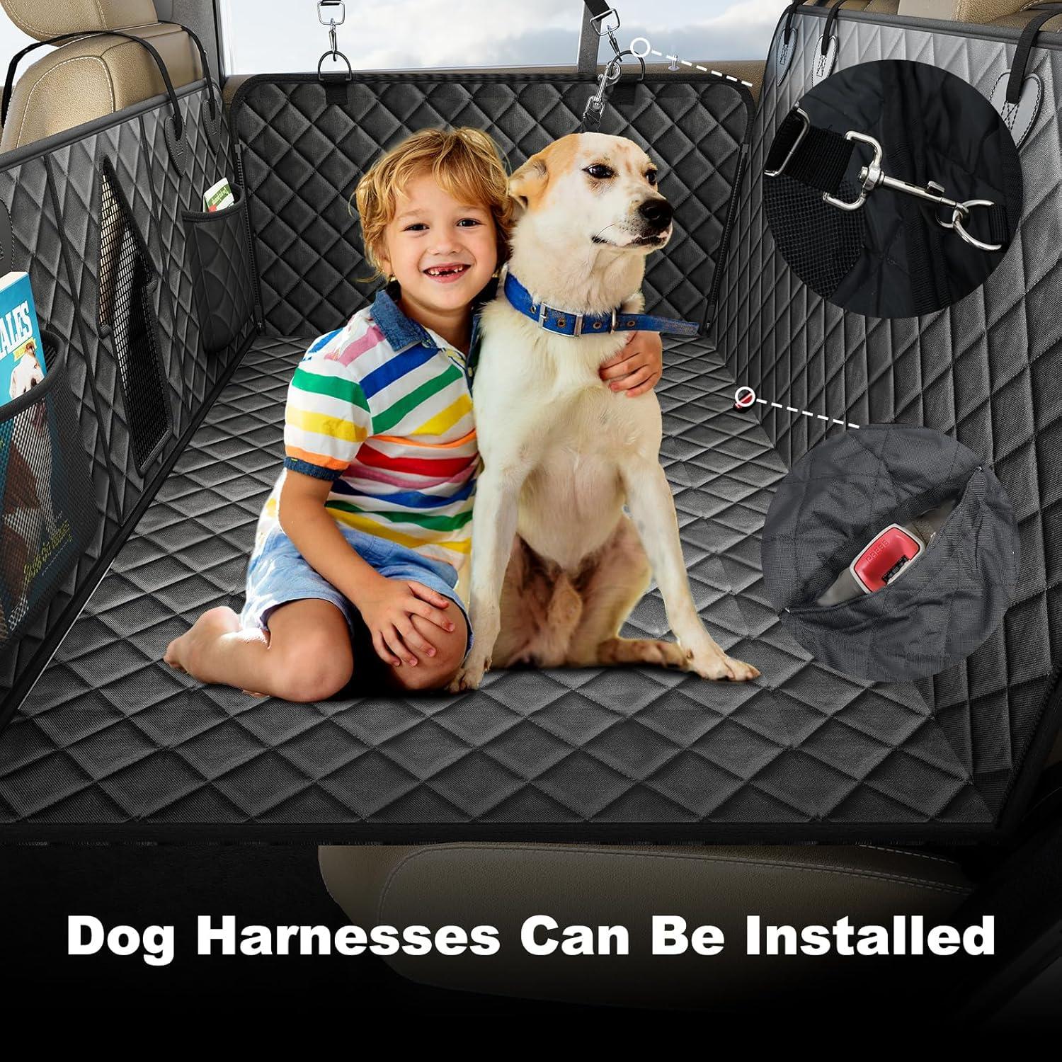 Funda de Asiento para Perros CarChic - Extensor Antideslizante 132x64cm