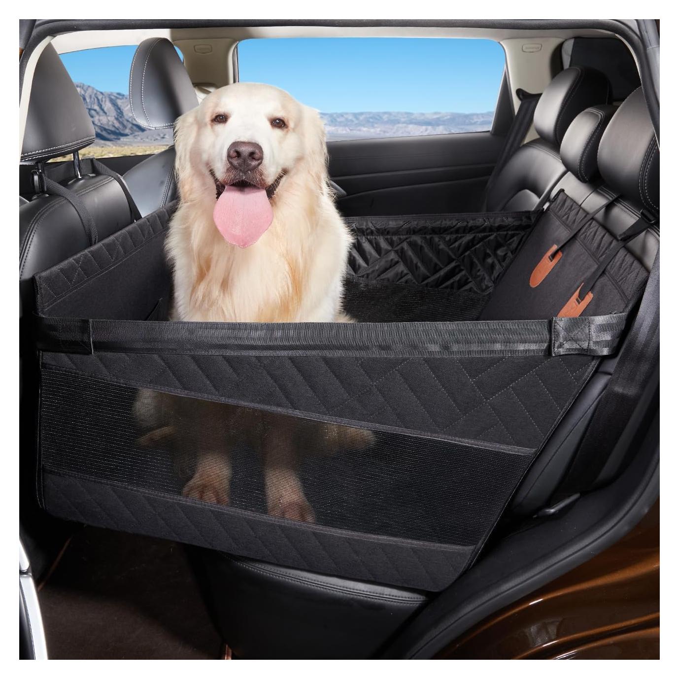 Asiento de Coche para Perros Grande YJGF 63.8x62.9cm