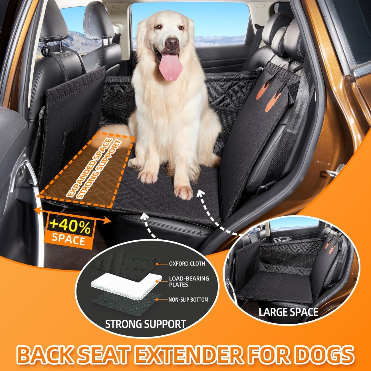 Asiento de Coche para Perros Grande YJGF 63.8x62.9cm