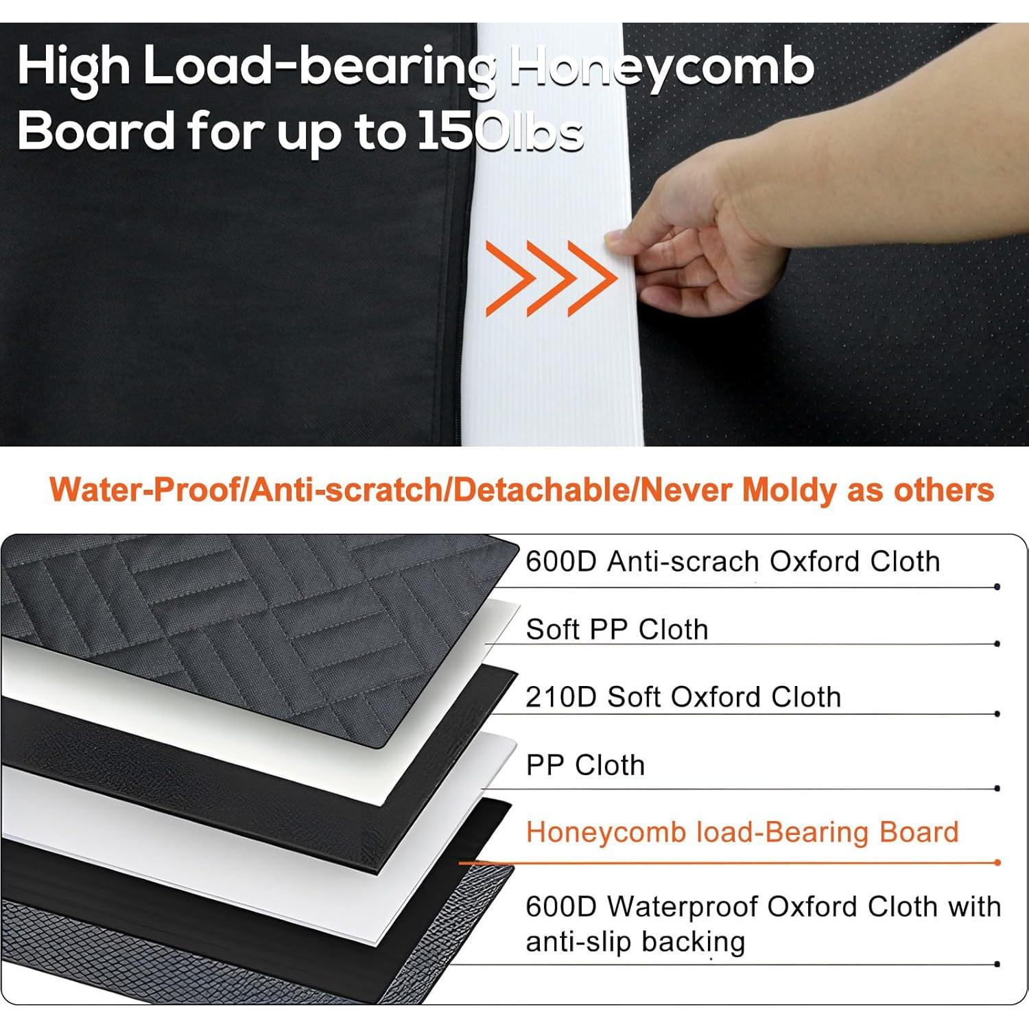 Hamaca para Perros Mediana RZFFJ - Funda Asiento Negro