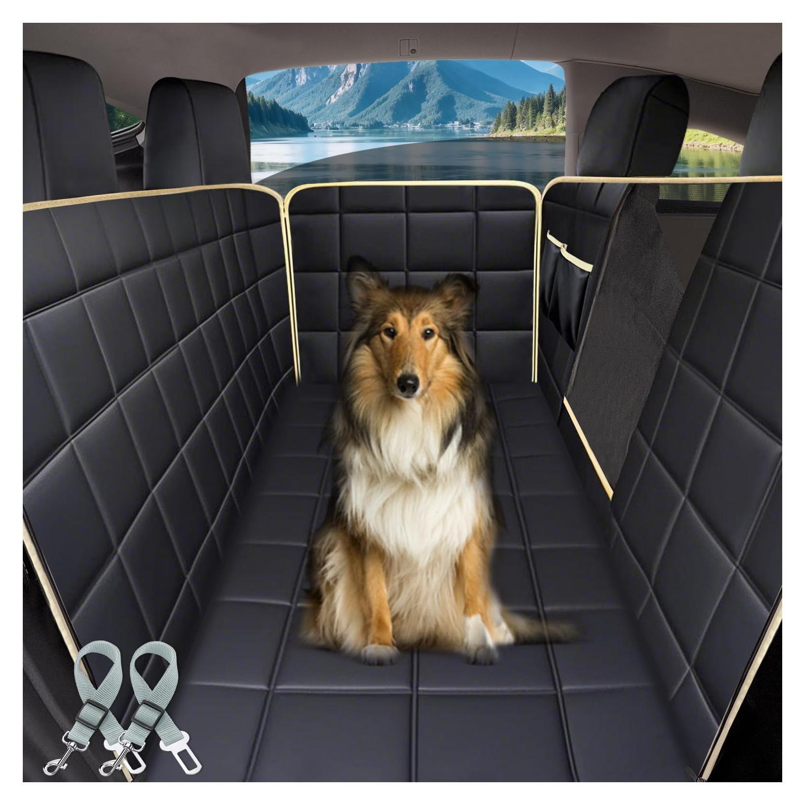 Hamaca para Perros Lassie para Tesla Model Y 2020-2025, 100% Impermeable