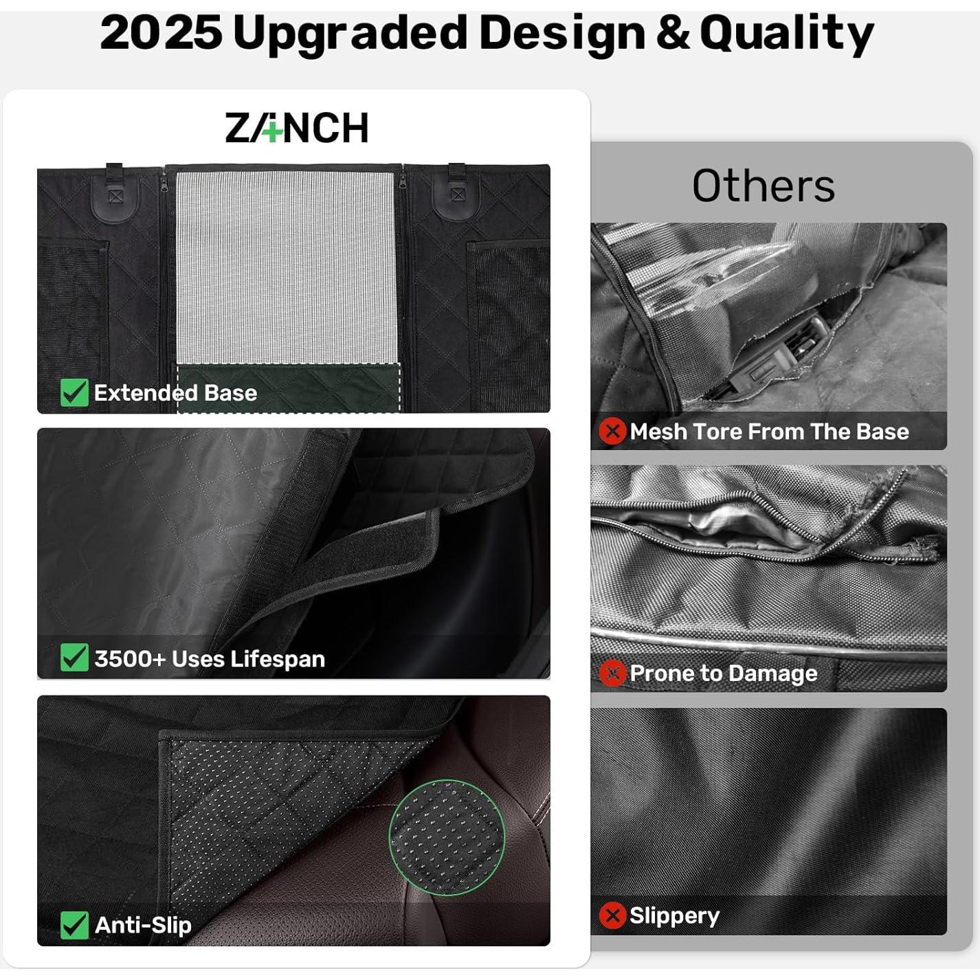 Cubierta de Asiento para Perros Zanch NS008 - 100% Impermeable