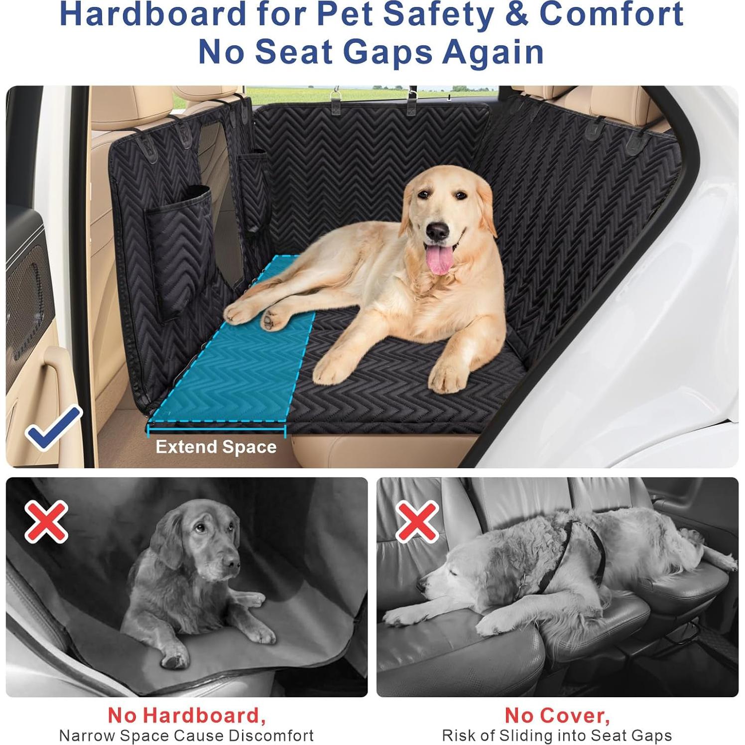 Funda de Asiento para Perros Trivlpet - Impermeable 128.5x61cm