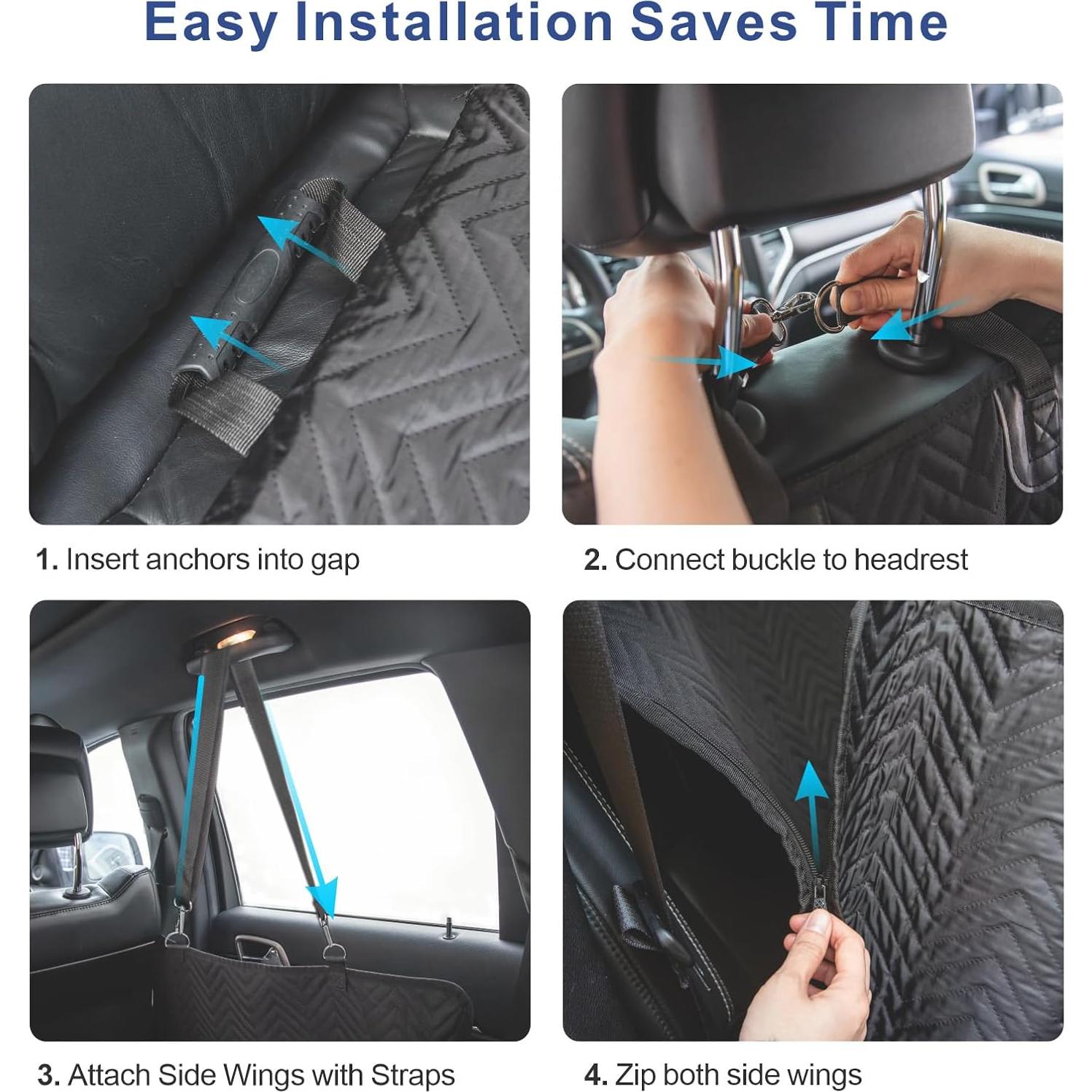 Funda de Asiento para Perros Trivlpet - Impermeable 128.5x61cm