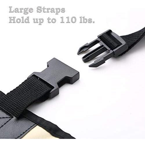 Cubierta de Asiento para Perros Pet Magasin Negra 137x147cm