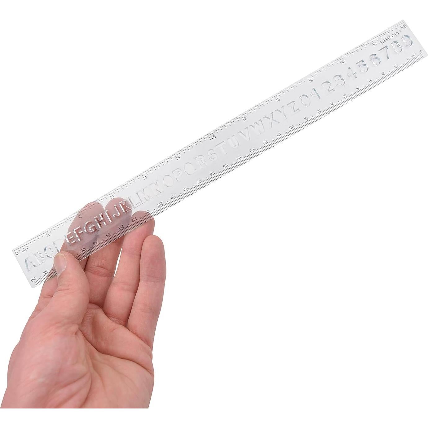 Westcott 12" Flexible Stencil Ruler (17351)