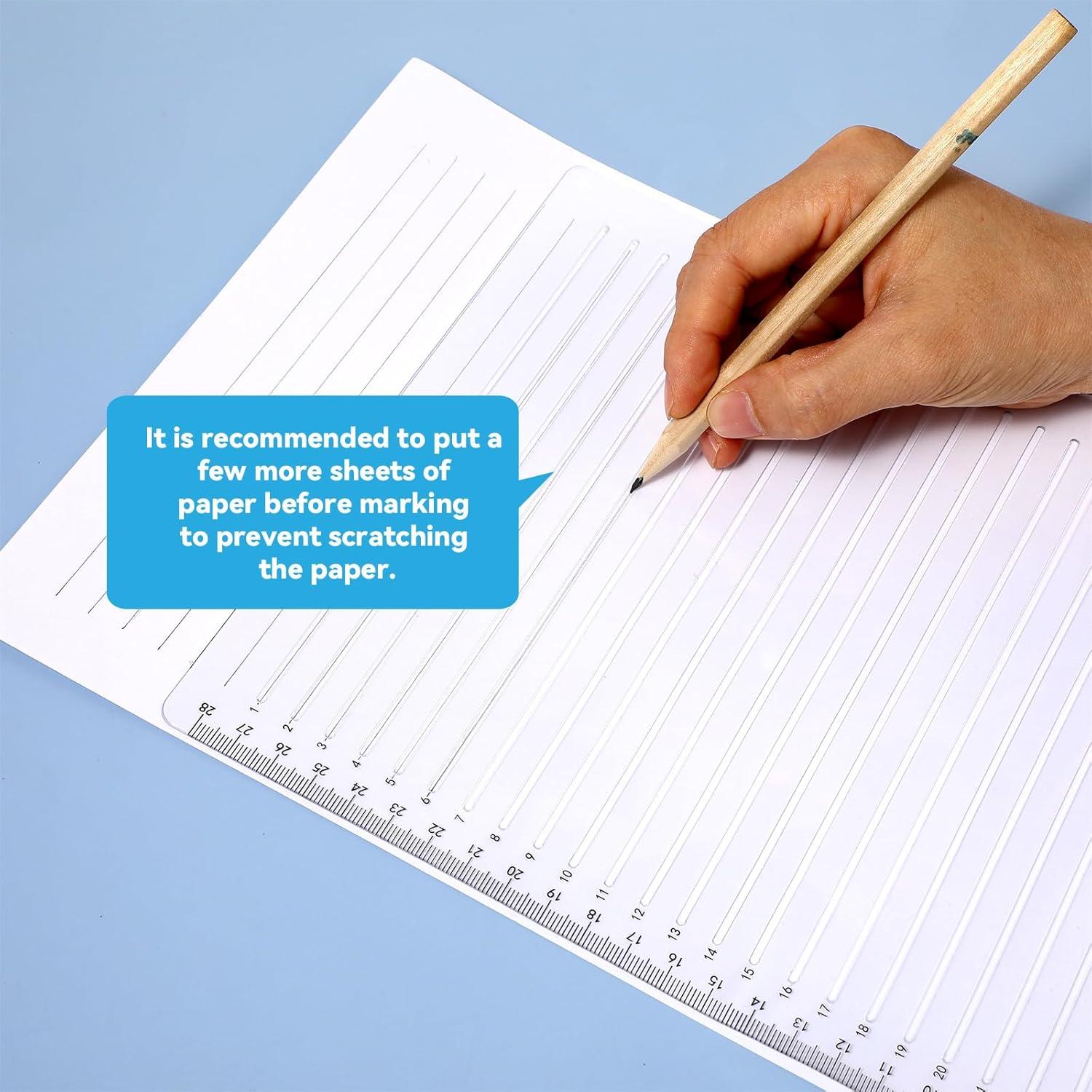 Plantilla de escritura transparente Xinjoduz 29.7 x 20.5 cm