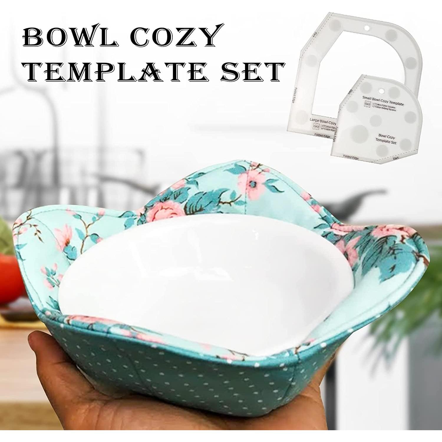 Conjunto de Plantillas para Bowl Cozy OFFTESTY 3 Piezas Acrílicas