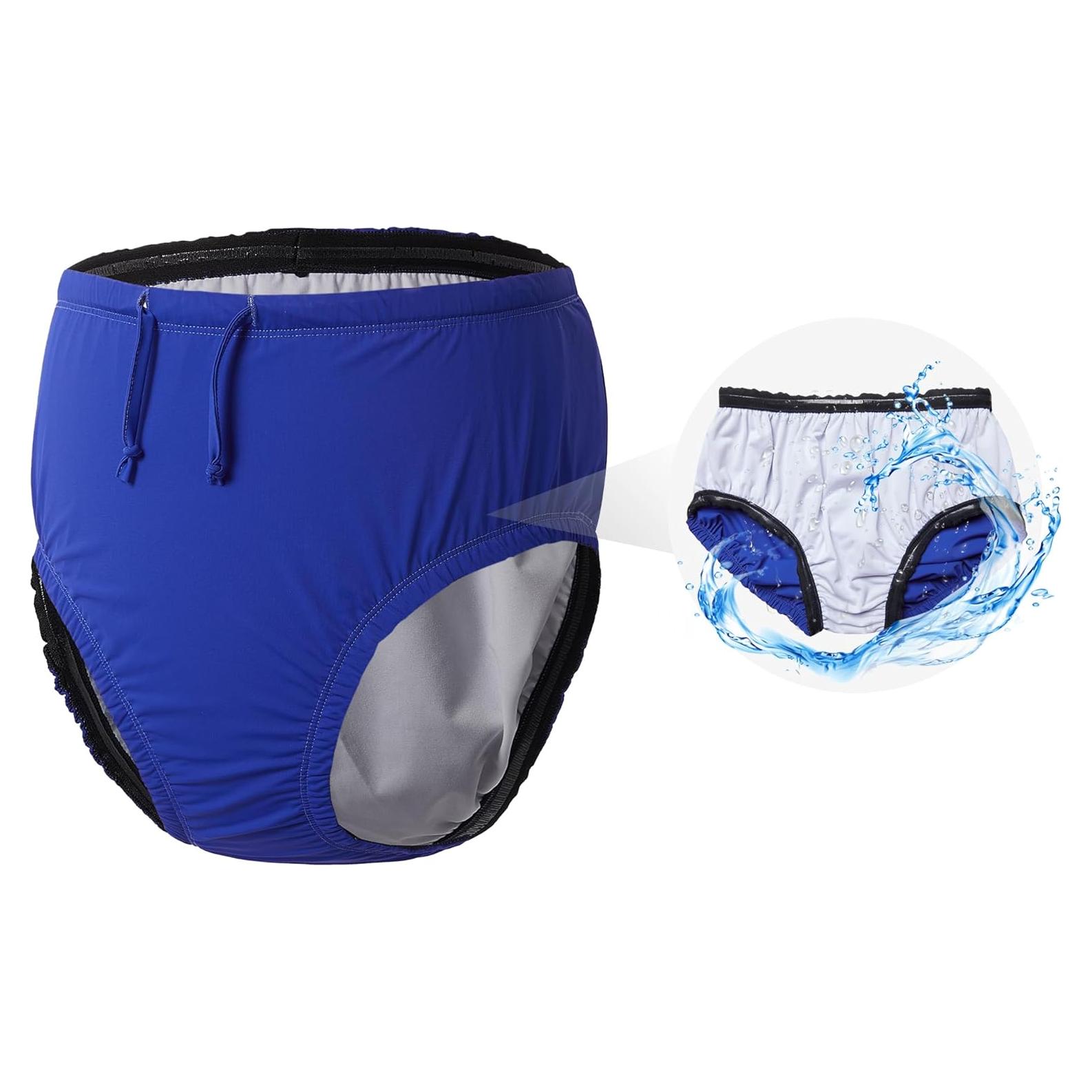 Pañales de natación reutilizables Codida Azul M