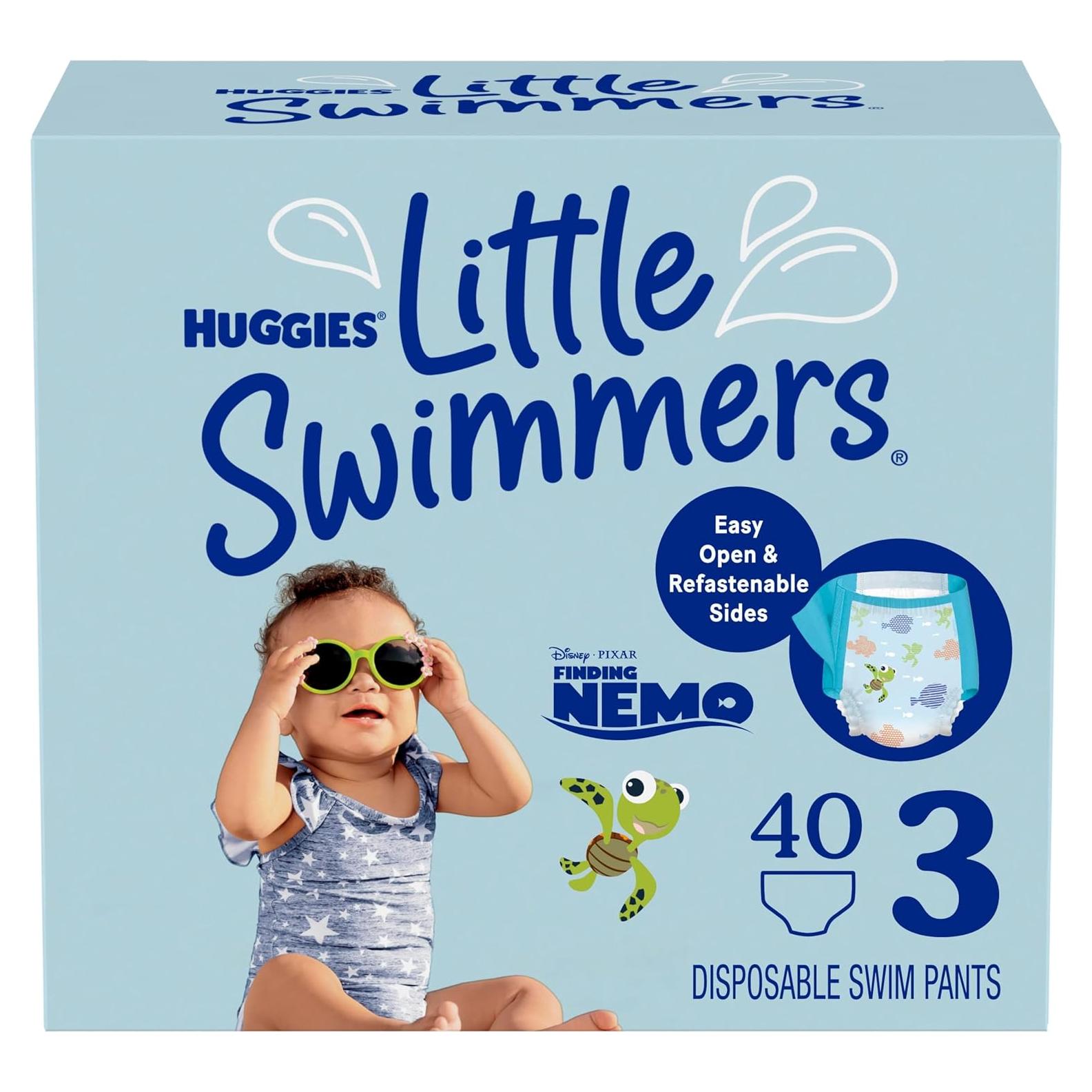 Huggies Little Swimmers Pañales Desechables para Natación 40 Ct