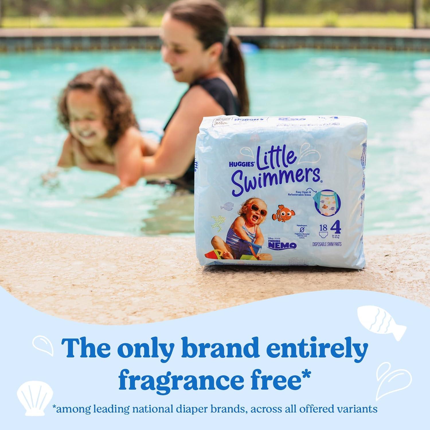 Huggies Little Swimmers Pañales Desechables para Natación 40 Ct