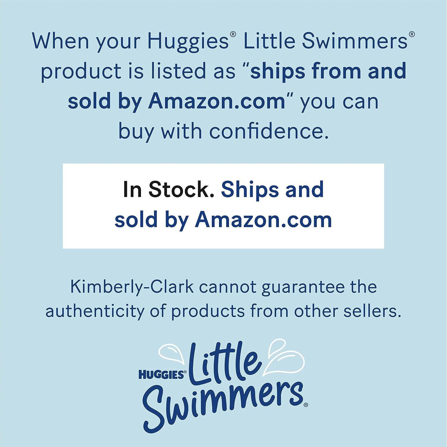 Huggies Little Swimmers Pañales Desechables para Natación 40 Ct