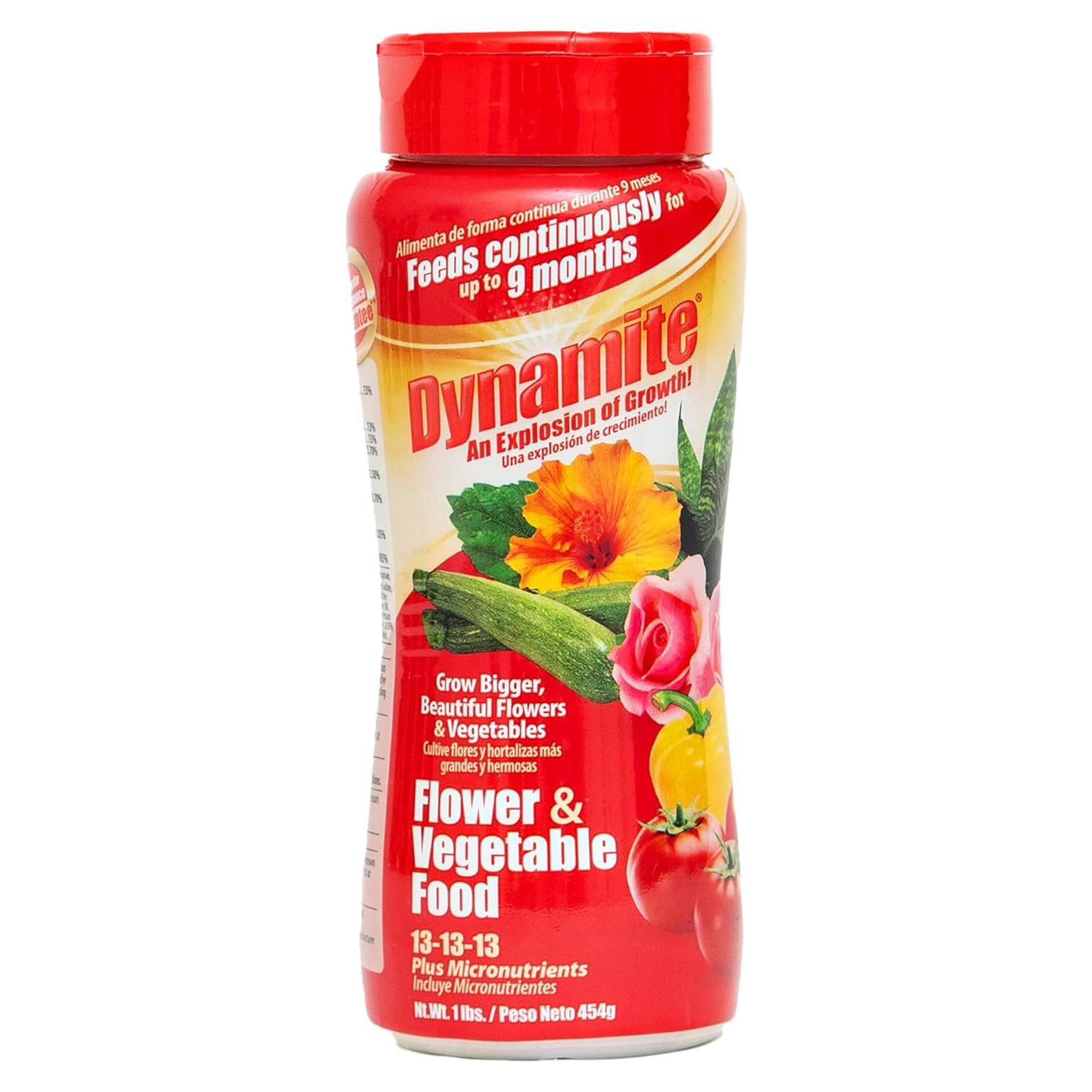 Fertilizante para Plantas Dynamite 0.45 kg - Flores y Verduras