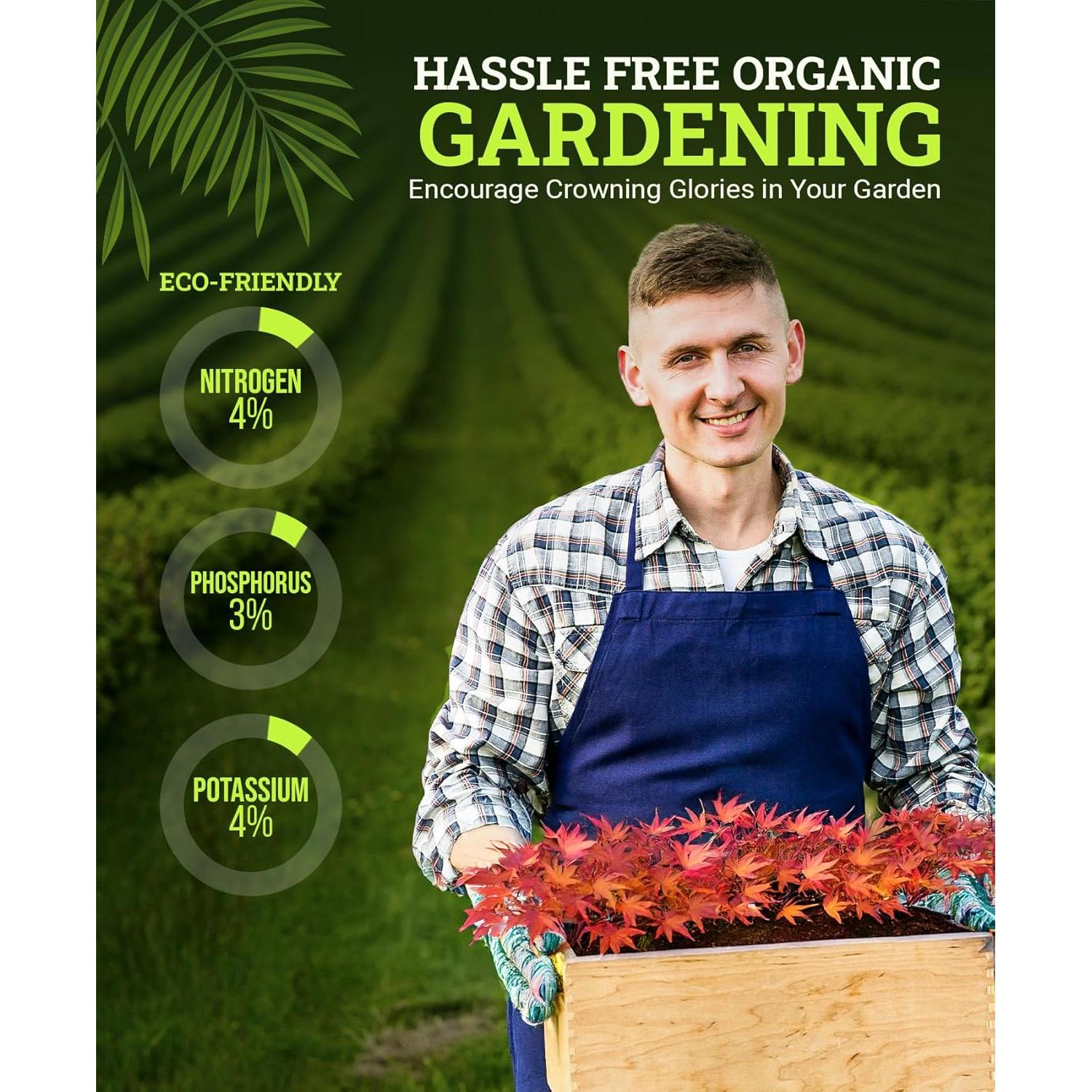 Fertilizante Happy Frog 1.81 kg para Arce Japonés NPK 4-3-4