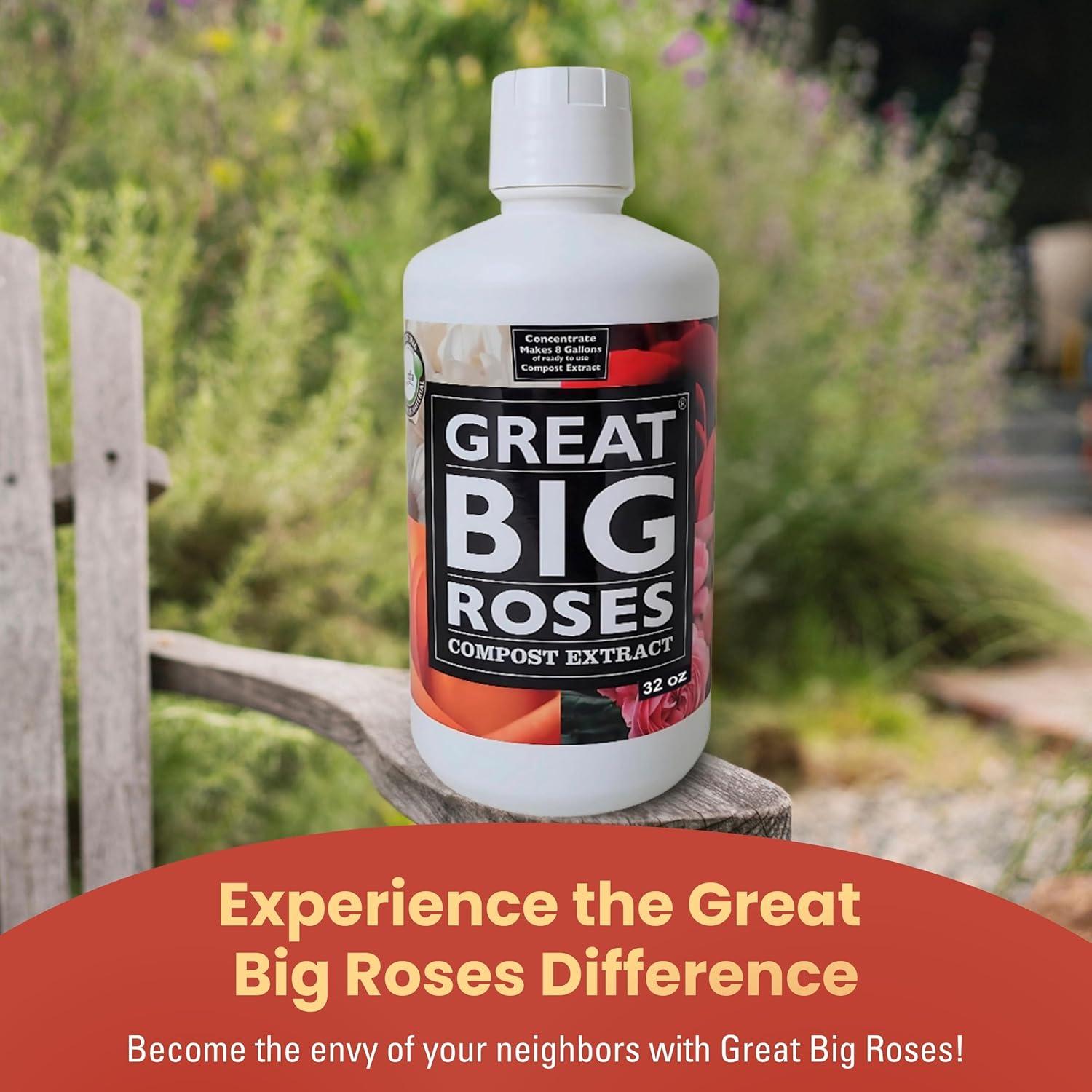 Aditivo Fertilizante Líquido Grandes Plantas 32 Onzas para Rosales