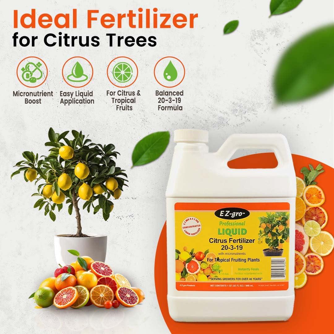 Fertilizante Líquido Concentrado EZ-gro para Árboles Cítricos 946 mL