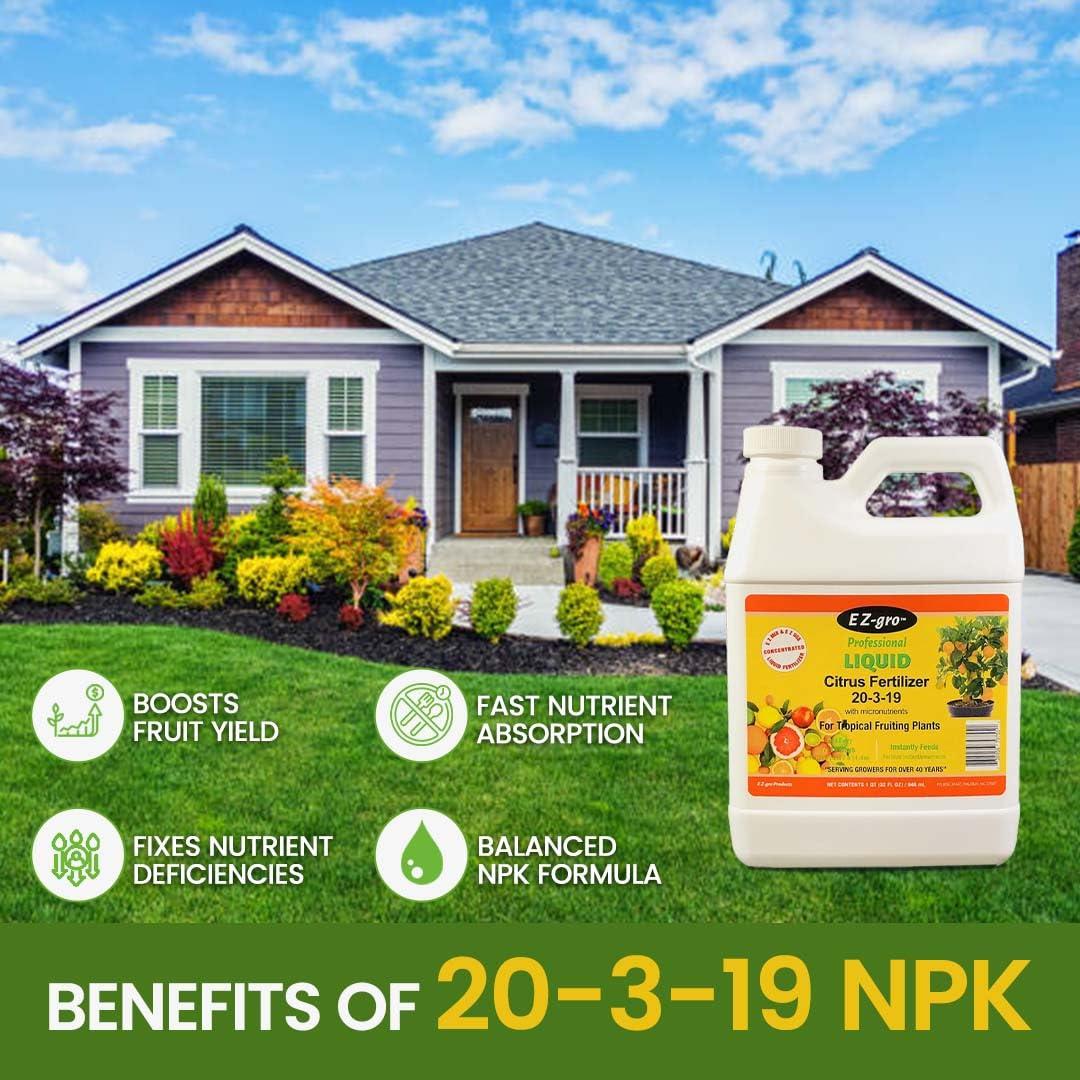 Fertilizante Líquido Concentrado EZ-gro para Árboles Cítricos 946 mL