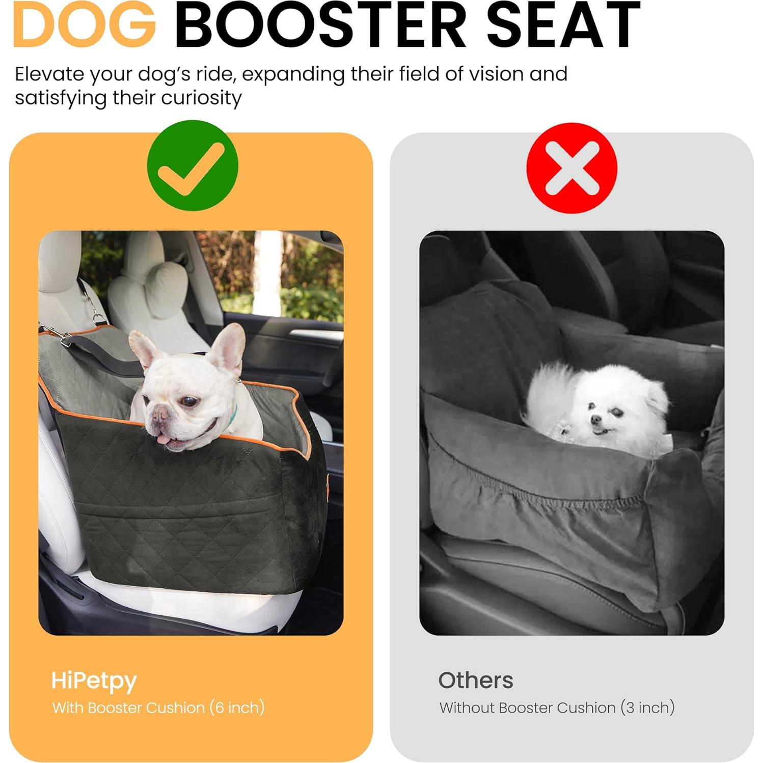 Asiento Elevado para Perro Pequeño HiPetpy DCS 48x50cm