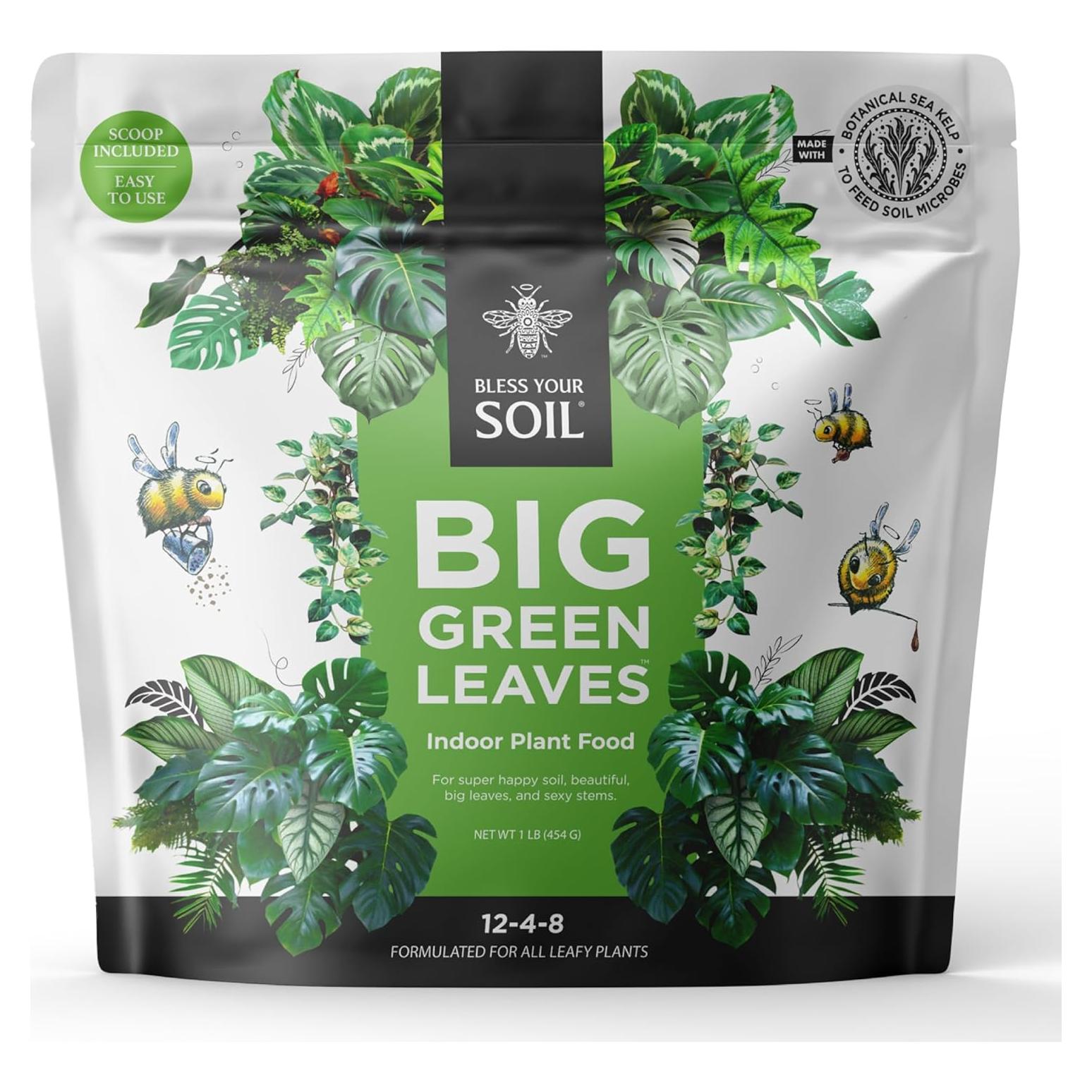 Fertilizante para Plantas de Interior Big Green Leaves 0.45 kg