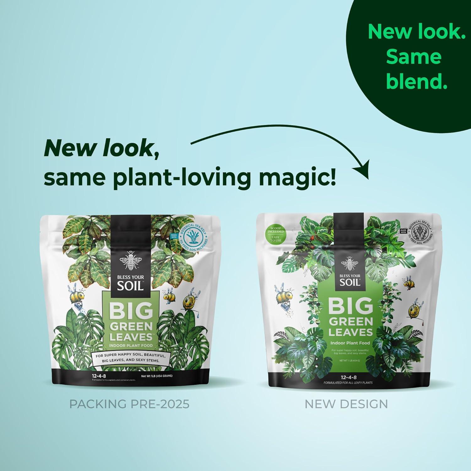 Fertilizante para Plantas de Interior Big Green Leaves 0.45 kg