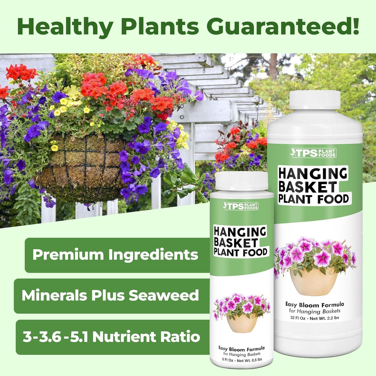 Fertilizante líquido completo TPS Nutrients 0.95L para cestas colgantes